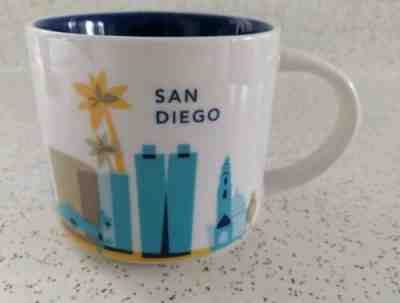 Starbucks Coffee Mug San Diego You Are Here Collection 14 fl oz YAH Cup - Sold on eBay Oct, 31st 2019 for $24.99