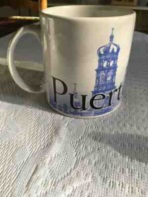 Starbucks Puerto Vallarta Mexico Blue Dolphin City Mug Cup 2009 Oversized 20oz - Sold on eBay Oct, 31st 2019 for $18.00
