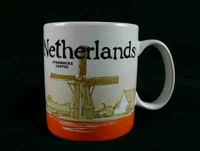 Starbucks Netherlands Mug 2013 Global Icon Collector Series 16 oz - New - Sold on eBay Oct, 31st 2019 for $19.99