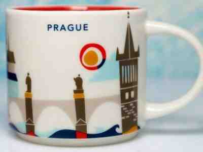 Original Starbucks City Mug 14 oz Czech Republic Series 2018 - Sold on eBay Oct, 31st 2019 for $30.00