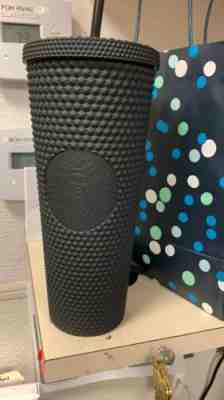 Starbucks Matte Black Studded Tumbler Cup. 24 oz. Fall line 2019 LIMITED EDITION - Sold on eBay Oct, 31st 2019 for $70.00