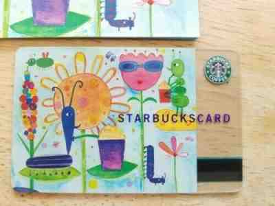 Starbucks 2003 BUGS CARD with VHTF matching sleeve! - Sold on eBay Oct, 31st 2019 for $15.99