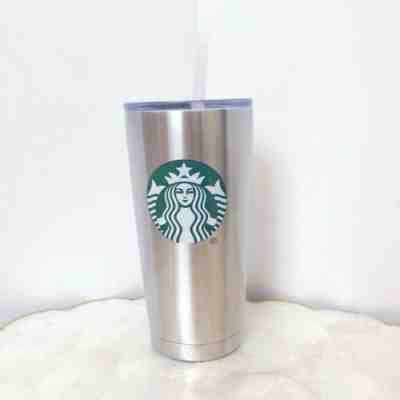 Original Starbucks 20 Oz Stainless Steel Vacuum Tumbler NEW With Straw - Sold on eBay Oct, 29th 2019 for $19.15