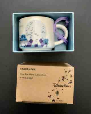 Disney Parks Starbucks Epcot You Are Here Ornament Mug - Sold on eBay Oct, 29th 2019 for $36.50