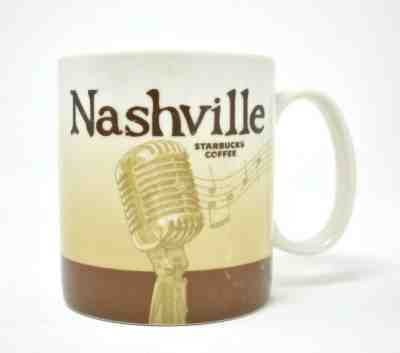 Starbucks Nashville 2010 Coffee Mug City Series Collection - Sold on eBay Oct, 29th 2019 for $34.99