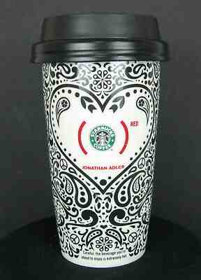 2010 Starbucks Jonathan Adler Product Red Limited Edition Mug Great Gift - Sold on eBay Oct, 29th 2019 for $20.95