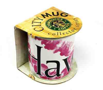 Starbucks 2007 City Mug Collector Series Hawaii (Lei) in original packaging #501 - Sold on eBay Oct, 29th 2019 for $34.95