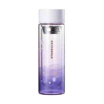 Starbucks Korea 2019 Summer Night Firefly Glass Tea Bottle 10 oz w/Tracking No  - Sold on eBay Oct, 29th 2019 for $37.99