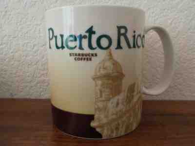 2011 Starbucks Coffee Mug PUERTO RICO Global Icon Collector Mug 16 oz - Sold on eBay Oct, 29th 2019 for $21.99