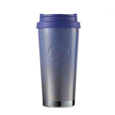 Starbucks Korea SS Elma Gradation Purple Tumbler (16 oz) 2019 New Free Standard  - Sold on eBay Oct, 29th 2019 for $53.99