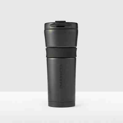 [Starbucks]  Black Grip Stainless Steel Tumbler - 16 oz - Sold on eBay Oct, 29th 2019 for $78.99
