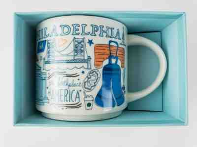STARBUCKS Been There Series Collectible Coffee Mug, Philadelphia, 14 OZ - Sold on eBay Oct, 29th 2019 for $28.79
