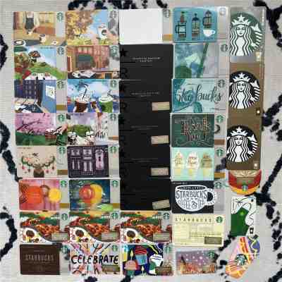 $1 start~  Lots of 38 China Starbucks gift Cards and MSR siren cards used - Sold on eBay Oct, 29th 2019 for $28.00