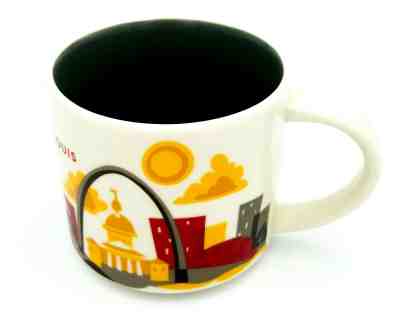 Starbucks Coffee Mug St. Louis You Are Here Collection 14 fl oz YAH Cup Minty! - Sold on eBay Oct, 28th 2019 for $25.00