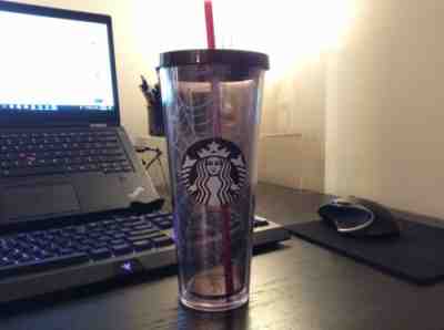 New Starbucks 2019 Glitter Spiderweb Limited Edition Halloween Tumbler SOLD OUT - Sold on eBay Oct, 27th 2019 for $30.00
