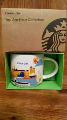 NEW NIB Starbucks KRAKOW Poland YAH You Are Here Collection COFFEE MUG  - Sold on eBay Oct, 27th 2019 for $40.00