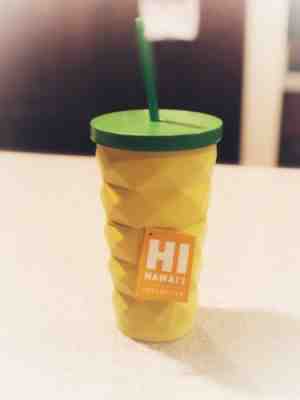 Starbucks PINEAPPLE Hawaii HI Collection Cold Cup 16OZ Metal Tumbler Grande - Sold on eBay Oct, 27th 2019 for $32.00