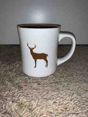 Starbucks Mug Deer Stag Buck Elk Antlers Hunter 12oz Coffee Cup Embossed 2008  - Sold on eBay Oct, 27th 2019 for $17.99