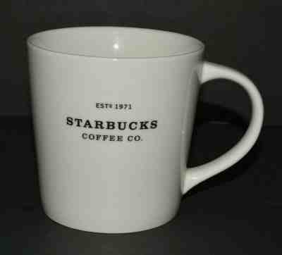 2010 Starbucks Coffee Mug 16oz New Bone China Est.1971 Starbucks Coffee Co. - Sold on eBay Oct, 26th 2019 for $19.99
