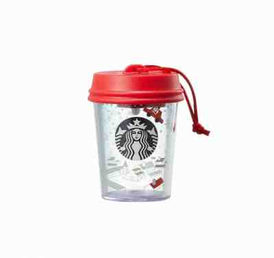 Starbucks Korea 2018 Holiday House Car LED Light Up Cold Cup Ornament - Sold on eBay Oct, 26th 2019 for $25.00