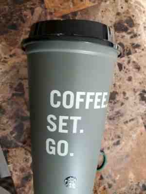 Starbucks Fall 2019 BLACK Reusable Cup & Sippy Lid - Halloween LIMITED EDITION! - Sold on eBay Nov, 6th 2019 for $5.19