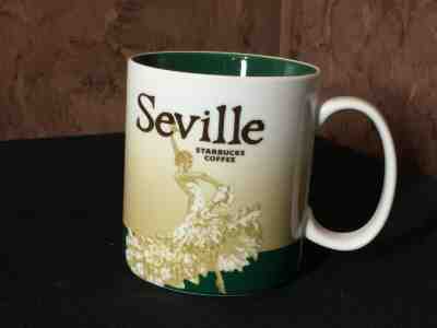 Starbucks Mug Cup SEVILLE Spain sevilla - Collector Series EXTREMELY RARE 2009 - Sold on eBay Aug, 21st 2019 for $999.99