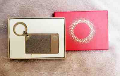 RARE, 2015 Limited Edition Starbucks Swarovski Champagne Gold Keychain Gift Card - Sold on eBay Sep, 15th 2019 for $600.00