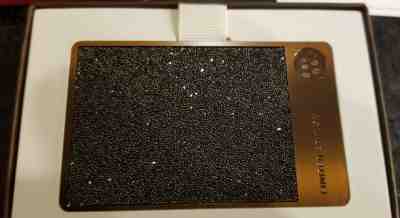 Starbucks 2016 Limited Edition Swarovski Crystal Espresso Metal Gift Card NIB - Sold on eBay Oct, 11th 2019 for $415.00