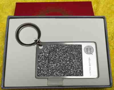 Starbucks Swarovski Crystal LE Stainless Steel Silver Card w/original $50 - Sold on eBay Nov, 6th 2019 for $400.00