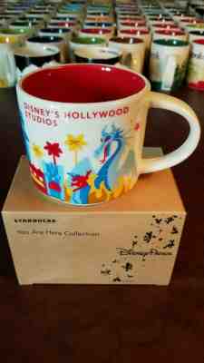 rare mugs Starbucks DISNEY'S HOLLYWOOD STUDIOS You Are Here (YAH) 14 oz mug - Sold on eBay Sep, 3rd 2019 for $295.00