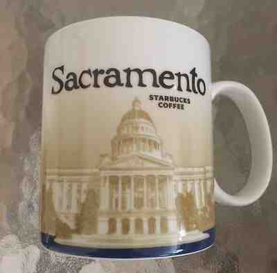 Starbucks Sacramento California State Capitol Global Icon City Series Coffee Mug