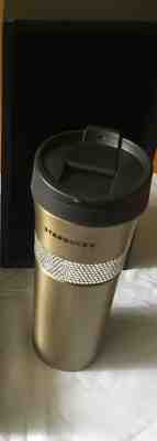 RARE Starbucks Ltd Ed Swarovski Stainless Steel Tumbler Gold 2014 Anniversary  - Sold on eBay Sep, 20th 2019 for $219.99