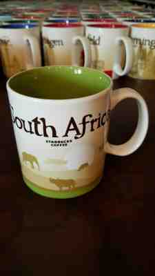 rare mugs Starbucks 2016 SOUTH AFRICA Global City Icon Collector Series 16 oz - Sold on eBay Sep, 3rd 2019 for $168.95