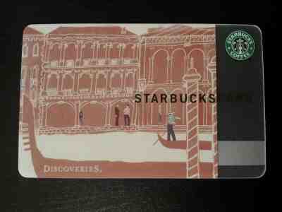 Starbucks Card 2010 Japan Discoveries Venezia #6060 Extremely Rare and Limited - Sold on eBay Aug, 12th 2019 for $164.99