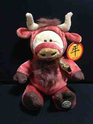 Starbucks bearista Year of the OX 82nd Bear Chinese New Year Edtion 2009 Cow - Sold on eBay Oct, 7th 2019 for $159.99
