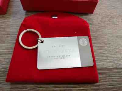 Starbucks Limited Edition 925 Sterling Silver Gift Card - Unused, $0 Balance - Sold on eBay Sep, 9th 2019 for $149.00