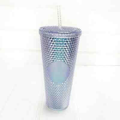 2018 RAINBOW STARBUCKS IRIDESCENT STUDDED COLD CUP TUMBLER UNICORN  GLITTER New - Sold on eBay Sep, 17th 2019 for $139.99