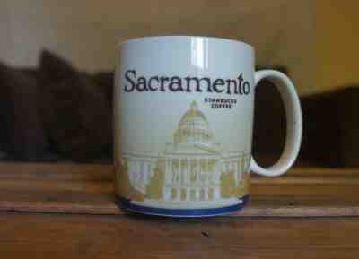Starbucks Sacramento California Icon City Series Coffee Mug From Mug Collection - Sold on eBay Sep, 3rd 2019 for $120.00