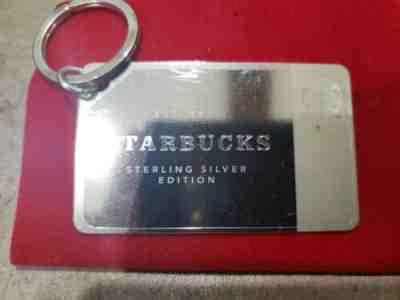 Starbucks Sterling Silver Gift Card Key Chain   - Sold on eBay Nov, 8th 2019 for $119.99