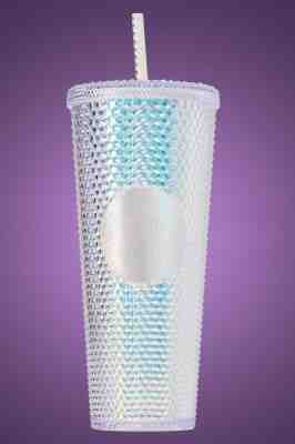 2018 Starbucks LE Holiday Rainbow Iridescent Glitter Tumbler Cold Cup 24 oz - Sold on eBay Nov, 10th 2019 for $119.99