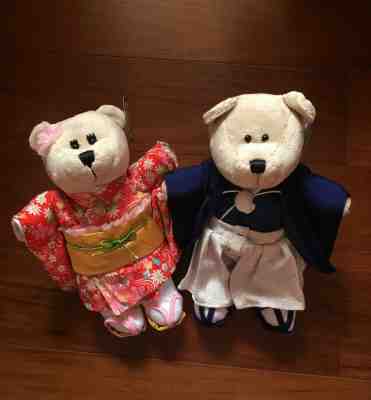 Starbucks 2019 Japan Spring Bearista Bear Boy & Bear Girl Set Japanese - Sold on eBay Sep, 23rd 2019 for $115.00
