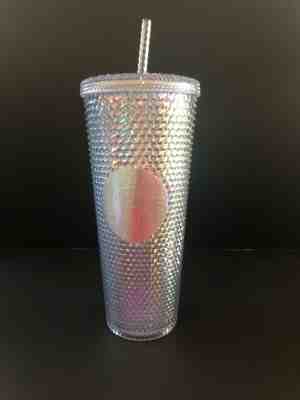 Starbucks Iridescent Tumbler Rainbow Venti Cold Cup 24 Oz Holiday 2018 Brand New - Sold on eBay Sep, 5th 2019 for $114.99
