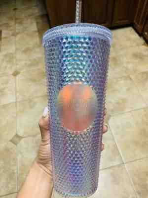 NEW Starbucks 2018 Rainbow Iridescent Bling Hologram Tumbler - Sold on eBay Sep, 5th 2019 for $113.50
