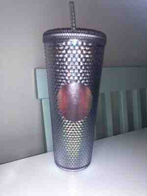 Starbucks Iridescent Cold Cup With Straw Holiday 2018 Tumbler 24oz Venti Clear - Sold on eBay Sep, 5th 2019 for $110.00
