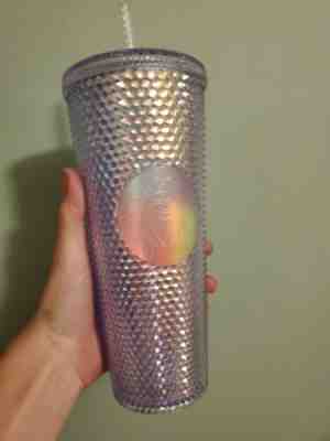 STARBUCKS 2018 RAINBOW IRIDESCENT DIAMOND UNICORN TUMBLER COLD CUP 24OZ TRAVEL - Sold on eBay Sep, 13th 2019 for $110.00