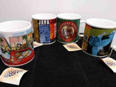 RARE Vintage 2000 Starbucks Doonesbury Mugs, Set of 4, Original Tags On - Sold on eBay Nov, 9th 2019 for $107.00