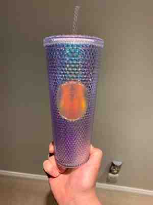 2018 RAINBOW STARBUCKS IRIDESCENT STUDDED COLD CUP UNICORN TUMBLER GLITTER w SKU - Sold on eBay Sep, 26th 2019 for $106.00