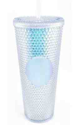 RAINBOW STARBUCKS IRIDESCENT STUDDED COLD CUP UNICORN TUMBLER GLITTER NEW 2018 - Sold on eBay Sep, 24th 2019 for $102.50