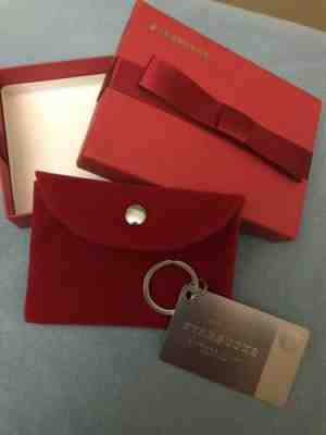 Starbucks Sterling Silver 2014 Limited Edition Keychain Gift Card $0 - Free Ship - Sold on eBay Oct, 6th 2019 for $102.50
