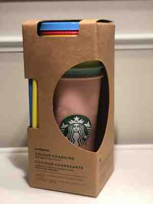 Starbucks Color Changing Cold Cups 5pk SOLD OUT new in box - Sold on eBay Sep, 22nd 2019 for $100.00